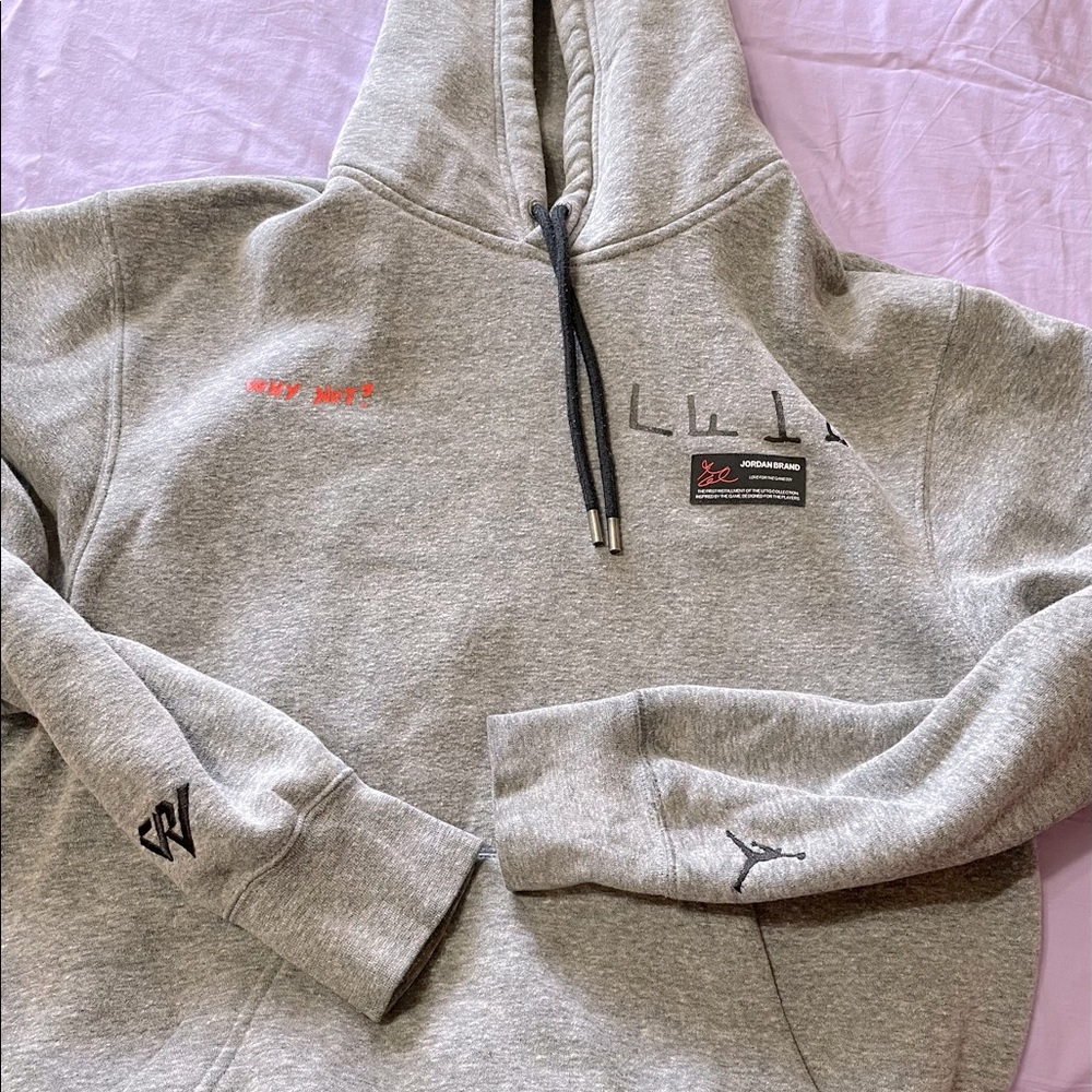 Gray Jordan Hoodie